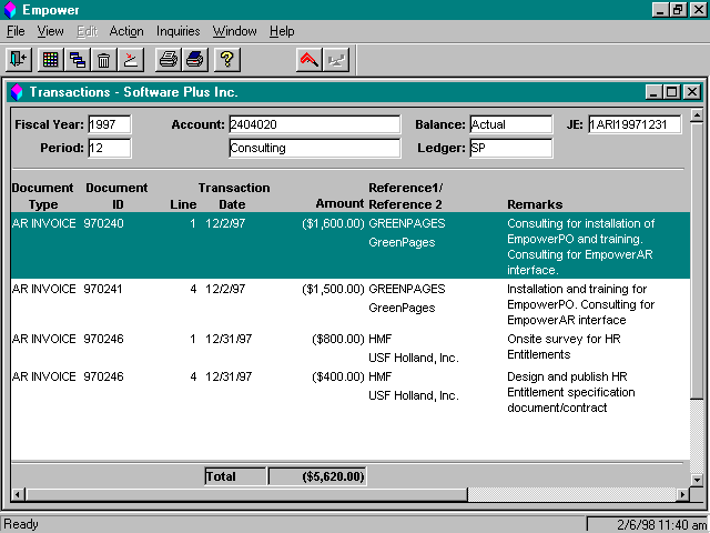 Transactions